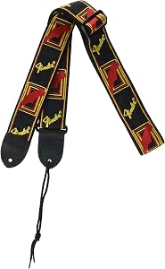 Straps Correas Para Guitarra FENDER RUNNING LOGO STRAP »