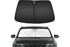 ARISMOTOR Windshield Sun Shade for Hyun-dai Tucson 2022-2025, Custom Fit Foldable Front Window Sunshade Sun Visor Protector, Block UV Rays Keep Your Car Cooler