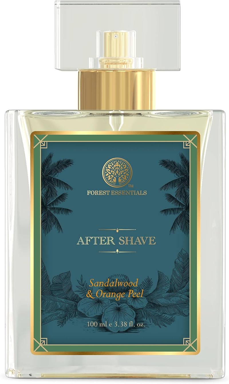 Forest Essentials Sandalwood Orange Peel After Shave Spray 100ml Men Soothing