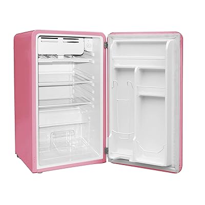 Buy Frigidaire Efr372 Pink 3 2 Cu Ft Pink Retro Compact Rounded Corner Premium Mini Fridge Online In Japan B07ppkbq24