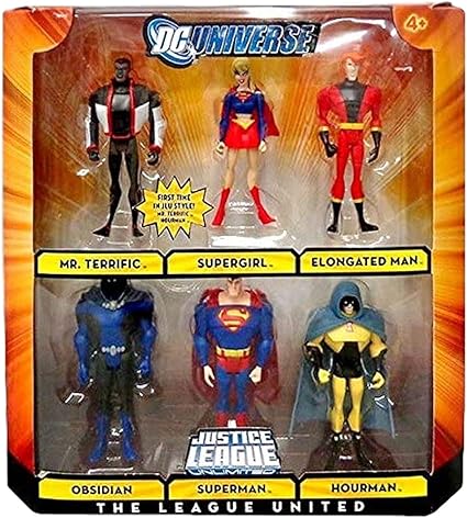 dc universe justice league figures