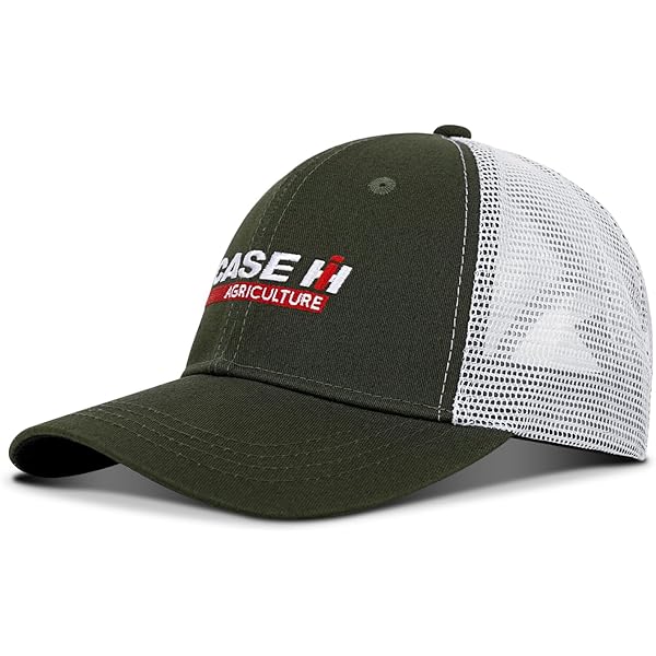 X]CAPSLAB Trucker Hat Sesae Street Adjustable Snapback Breathable Esh Trucker Cap Ebroided
