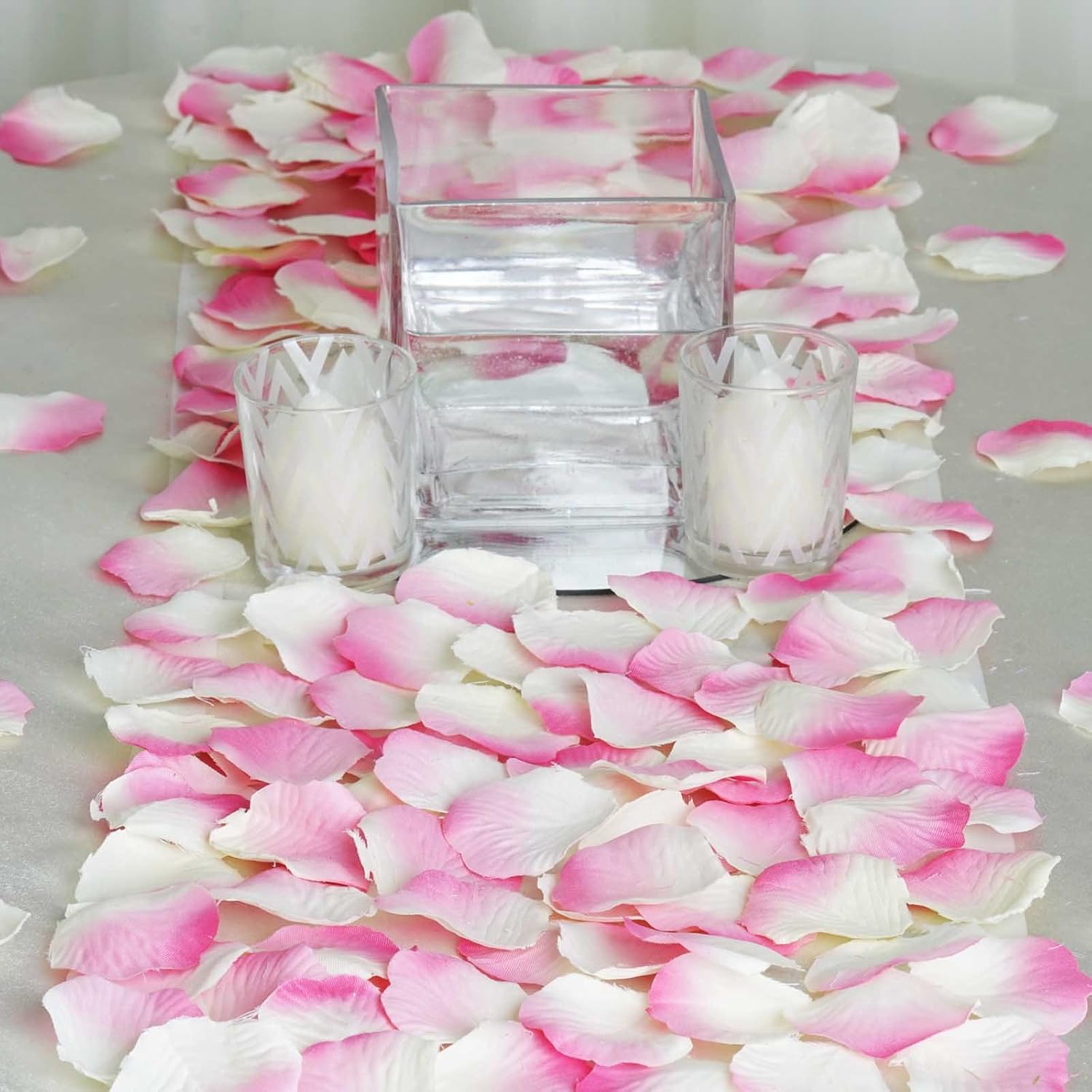 Amazon Com Balsacircle 4000 Pink Silk Artificial Rose Petals