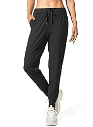 SANTINY Women's Joggers Pants Pockets Drawstring