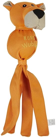 Kong Wubba Ballistic Friend interaktives Hundespielzeug, Farbe und Größe nach Wahl