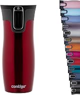 Contigo West Loop Autoseal Travel Mug 470 ml Stainless Steel Red