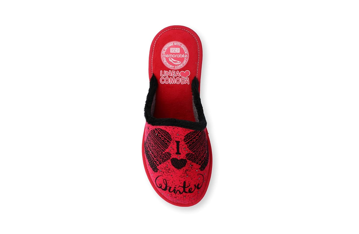Scarpe e borse Linea Comoda Ciabatta Donna Invernale con Suola BIO Effetto  Sughero E Plantare ANTISHOCK Memory Foam. urban-earth.co.uk