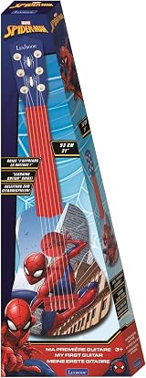 Lexibook Spider-Man My First Guitar 21" 6 Nylon Strings Guide Included view 3