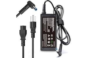 45W 19.5V 2.31A for HP Laptop Charger Blue Tip,HP Pavilion x360 11 13 15, Zbook 14u G4 G5 15u 15 G3, Notebook 15,HP Stream 13