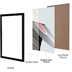 eletecpro 12.5x12.5 Record Frame, Sturdy and