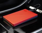 WD 4TB My Passport Portable HDD USB 3.0 Red with Backup Software view 7
