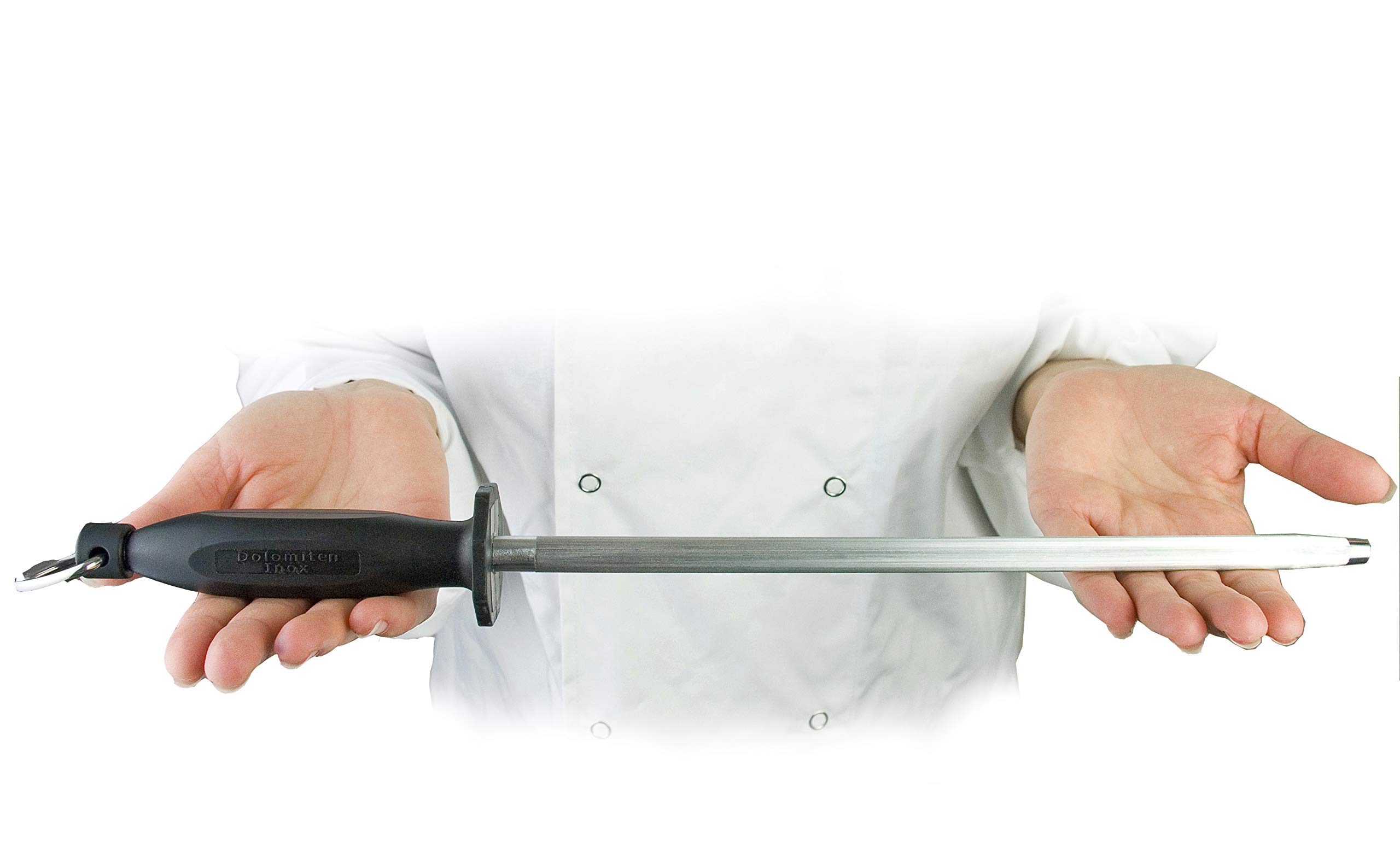 12" Heavy Duty Knife Sharpening Steel by DOLOMITEN INOX