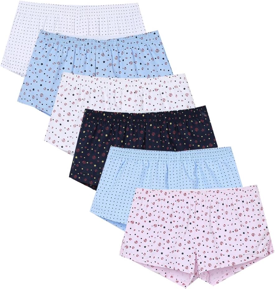 New Men's Shorts Fashion Causal Underwear Boxers for Men Print Cotton Mens Boxer Shorts Homewear