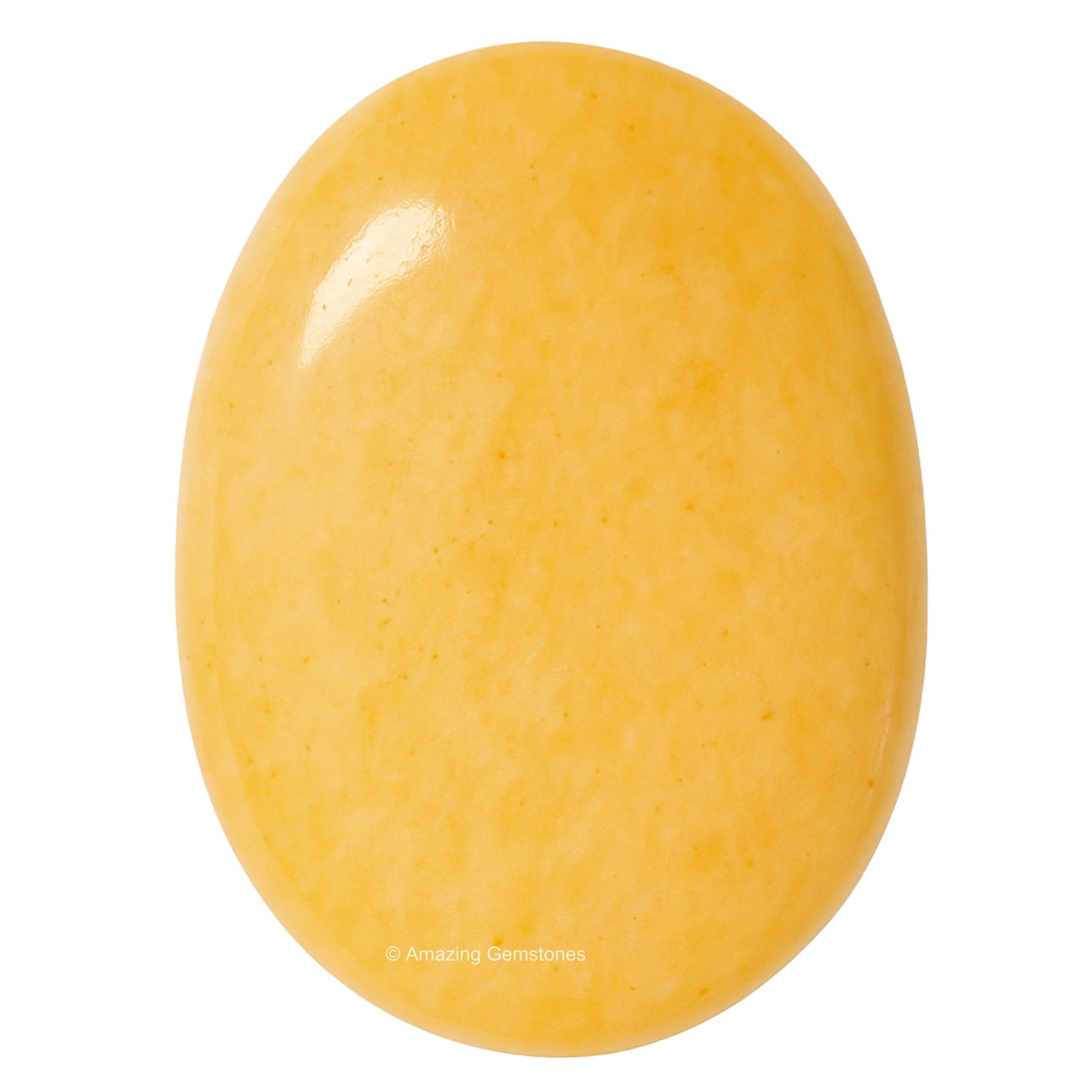 Yellow Aventurine Crystal Palmstone - Natural Healing Crystals Gemstone Worry Stone