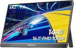 ARZOPA 16.1'' 144Hz Portable Gaming