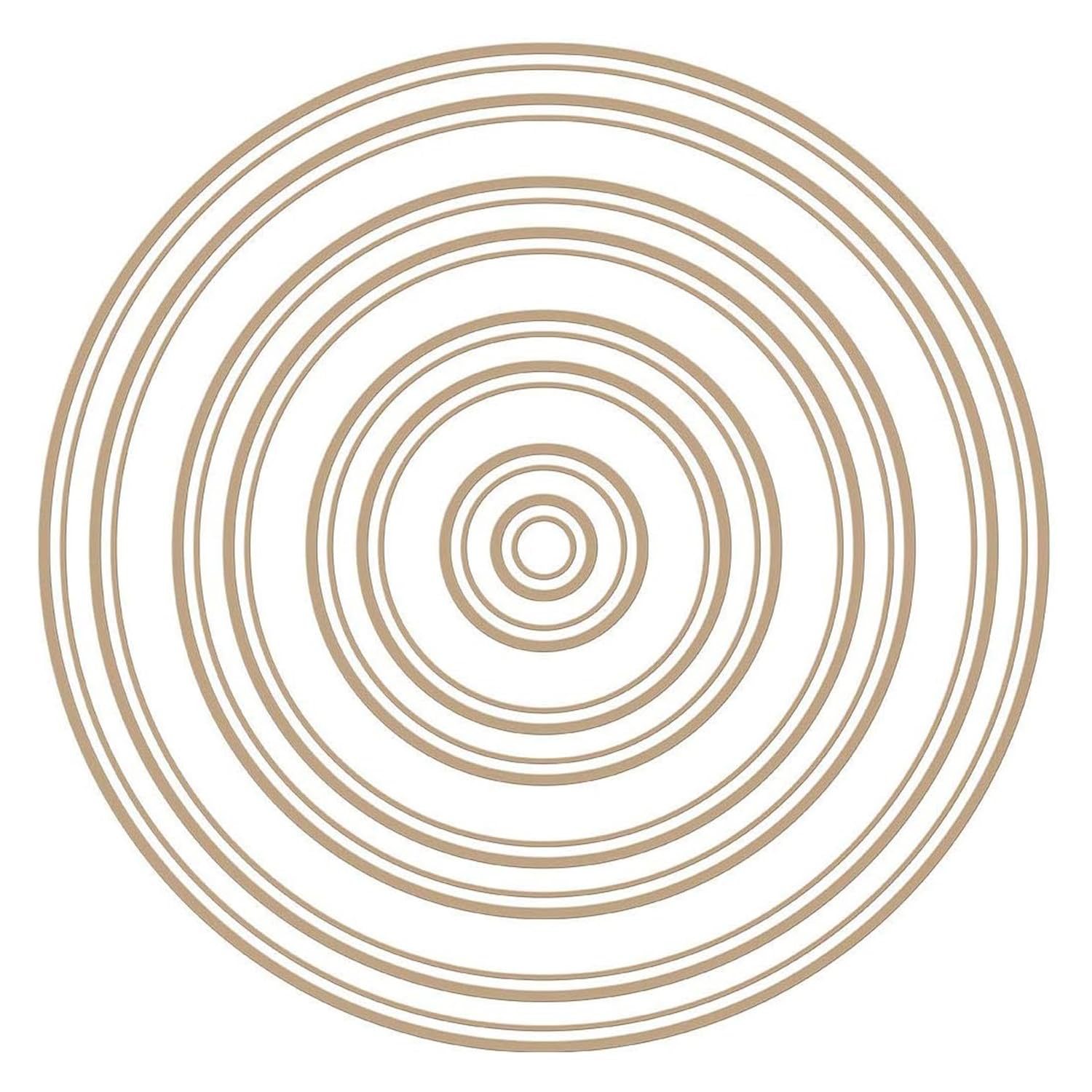 Spellbinders GLP-255 Glimmer Hot Foil Plate Circles, Metal