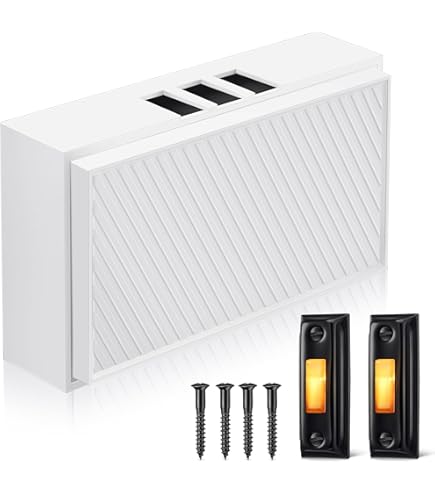 Heath Zenith Wired Mechanical Doorbell Chime Kit, 2-Melody Ding