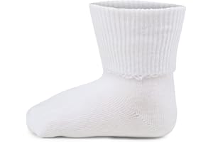 TWO FEET AHEAD Girl's Picot Trim Anklet