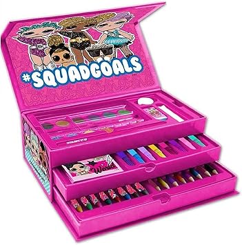 L.O.L Surprise Kids 52 pièces Art Case Toy: Amazon.es: Juguetes y juegos