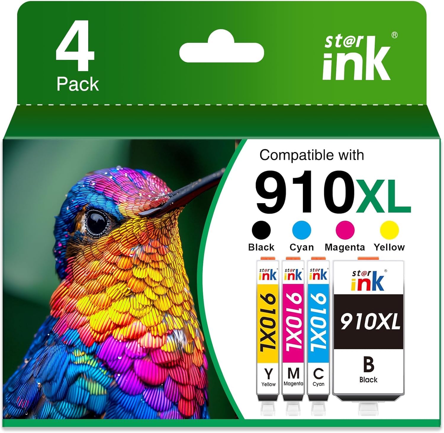 910XL Ink for HP 910XL Ink Cartridges Combo Pack Replacement for HP 910 Ink Cartridges for HP Printers Work for OfficeJet Pro 8020 8025 8010 8028 8035 Printer, 910XL Black and Color Image 910XL Ink for HP 910XL Ink Cartridges Combo Pack Replacement for HP 910 Ink Cartridges for HP Printers Work for OfficeJet Pro 8020 8025 8010 8028 8035 Printer, 910XL Black and Color Image