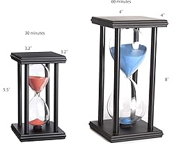 hourglas Sand Timer 30/60 Minutes Desktop