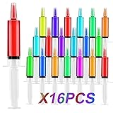 Kid2Kit 16 Packs Jello Shot Syringes with Cap, 60mL