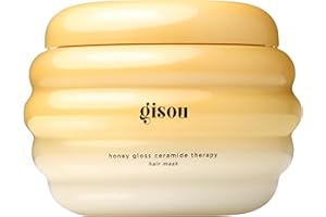Gisou Honey Gloss Ceramide Therapy Hair Mask – Deep Repair & Hydration with Mirsalehi Honey, Ceramides & Hyaluronic Acid, 7.8 fl oz