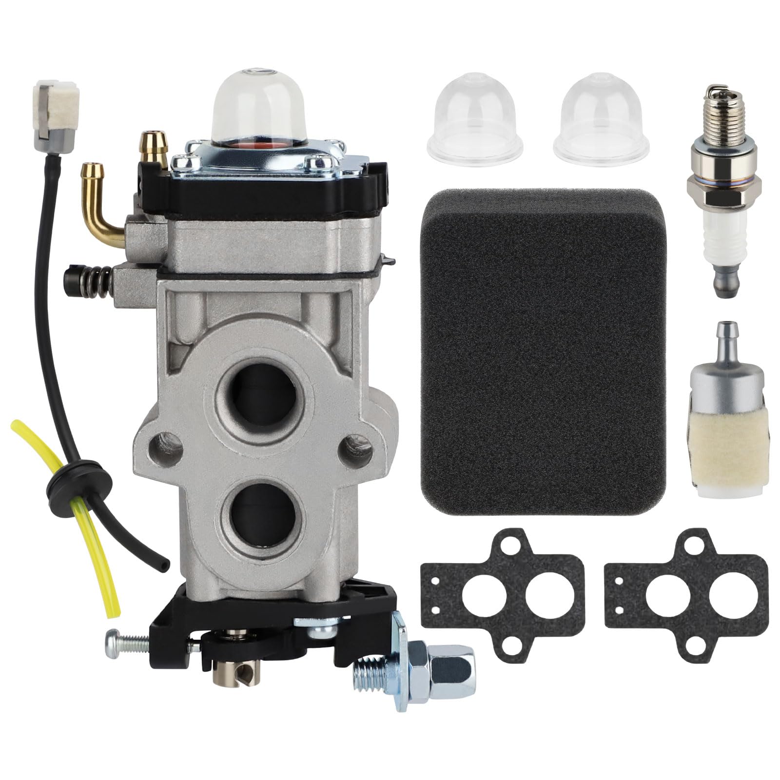 Photo 1 of 150BT Carburetor WYA-79 Carburetor for Husqvarna 150BT 350BT Blower Red Max EBZ8000 EBZ8500 EBZ8001 EBZ8050 Leaf Blower Replace WYA-79 WYA-44 WYA-56 531147180 Air Filter Tune Up Kit