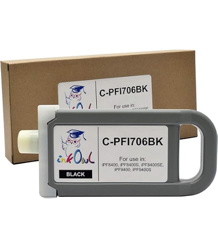 Amazon.com: Canon PFI-706 G Ink for iPF Printers (700ml) - Green