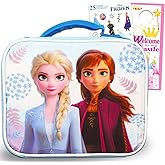 Disney Frozen Lunch Bag Set - Bundle of Elsa and Anna Insulated Lunch Box, Stickers, More | Frozen Food Container School Supplies for Kids