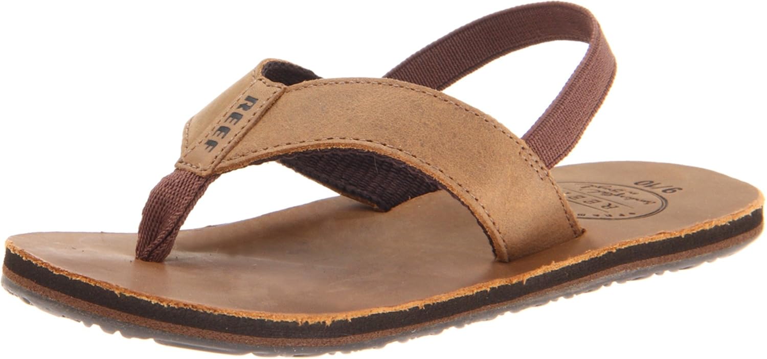 reef leather smoothy sandals