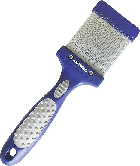 double sided slicker brush