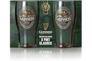 Guinness Ireland Set of 2 Pint Pack Beer Glasses