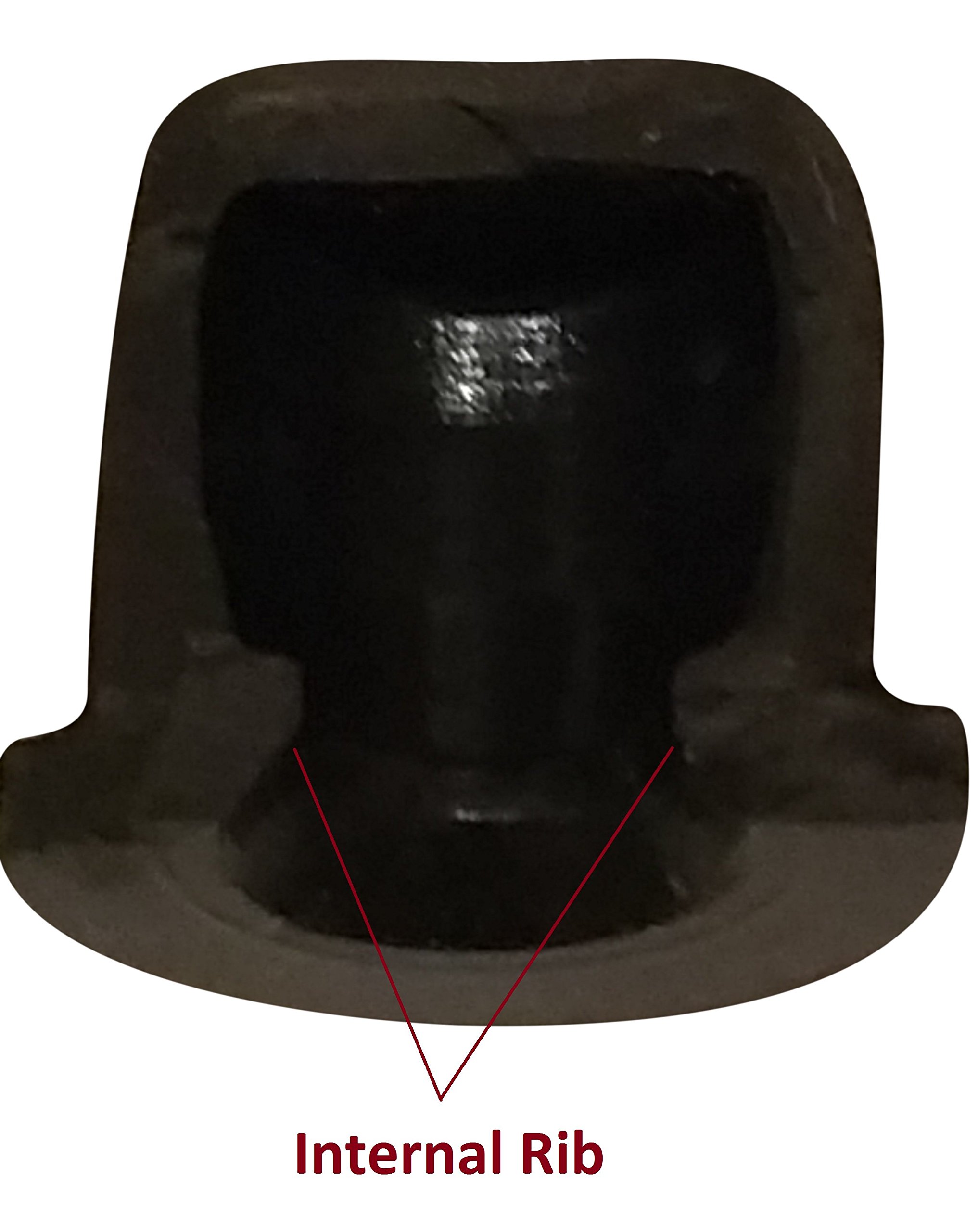 (25 Pack) Brake Bleeder Screw Caps Grease Zerk Fitting Cap Rubber Dust