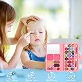 Tinsellns Makeup Palette Eyeshadow Lipstick Blush Eyebrow Shading Brushes view 2