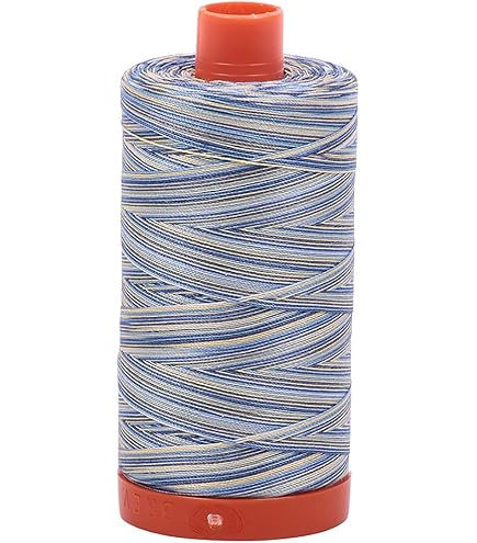 theredthread S symbol bicolor tops wh×bk Amazon.com: Aurifil A1150-3852 50wt 1422yds Variegated Red