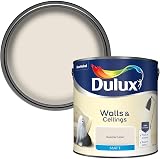 Dulux Matt Emulsion Paint For Walls And Ceilings Summer Linen 2.5L