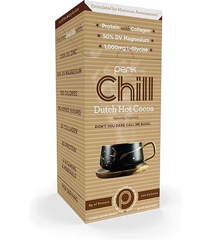 Amazon.com : Perk Energy Drink Mix (Vanilla Caramel Steamer) 10