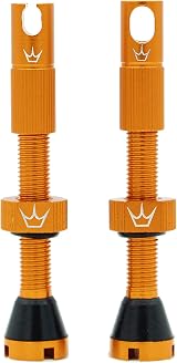 Peaty's x Chris King MK2 Tubeless Valves 7075 Aluminium 42mm Mango
