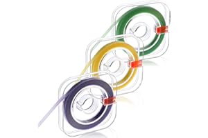 Ptwola 3 Rolls Dental Polishing Strips 4mm x 600mm Dental Abrasive Strips Teeth Grinding Sanding Tools Universal Finishing Tooth File Deep Teeth Cleaning Tool for Oral Care Cleaning Gloss