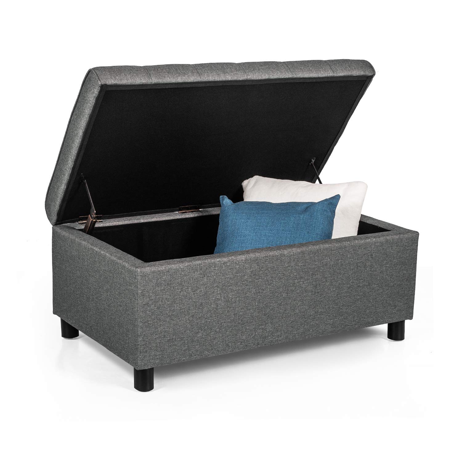 Best ottoman with storage 35 inch