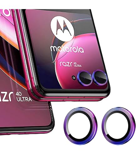Zeking Kameraobjektivschutz Für Motorola Razr 60 / Razr 2025 – 2er Set Mit Metallring & 9H Hartglas