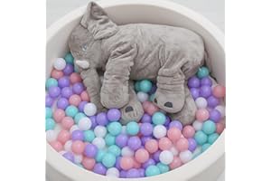 TRENDPLAY Ball Pit Balls Pack of 100 - BPA Free Non-Toxic Play Balls for 1 2 3 4 5Years Old Toddlers Baby Kids Birthday Room Pool Tent Party (2.16inches)