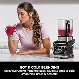 Ninja Foodi Blender & Soup Maker 10 Auto-iQ 1.7L 1000W Black HB150UK view 4
