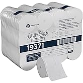 Angel Soft Professional Series Compact Premium Embossed Coreless 2-Ply High-Capacity Toilet Paper by GP PRO, White, 19371, 750 Sheets Per Roll, 36 Rolls Per Case