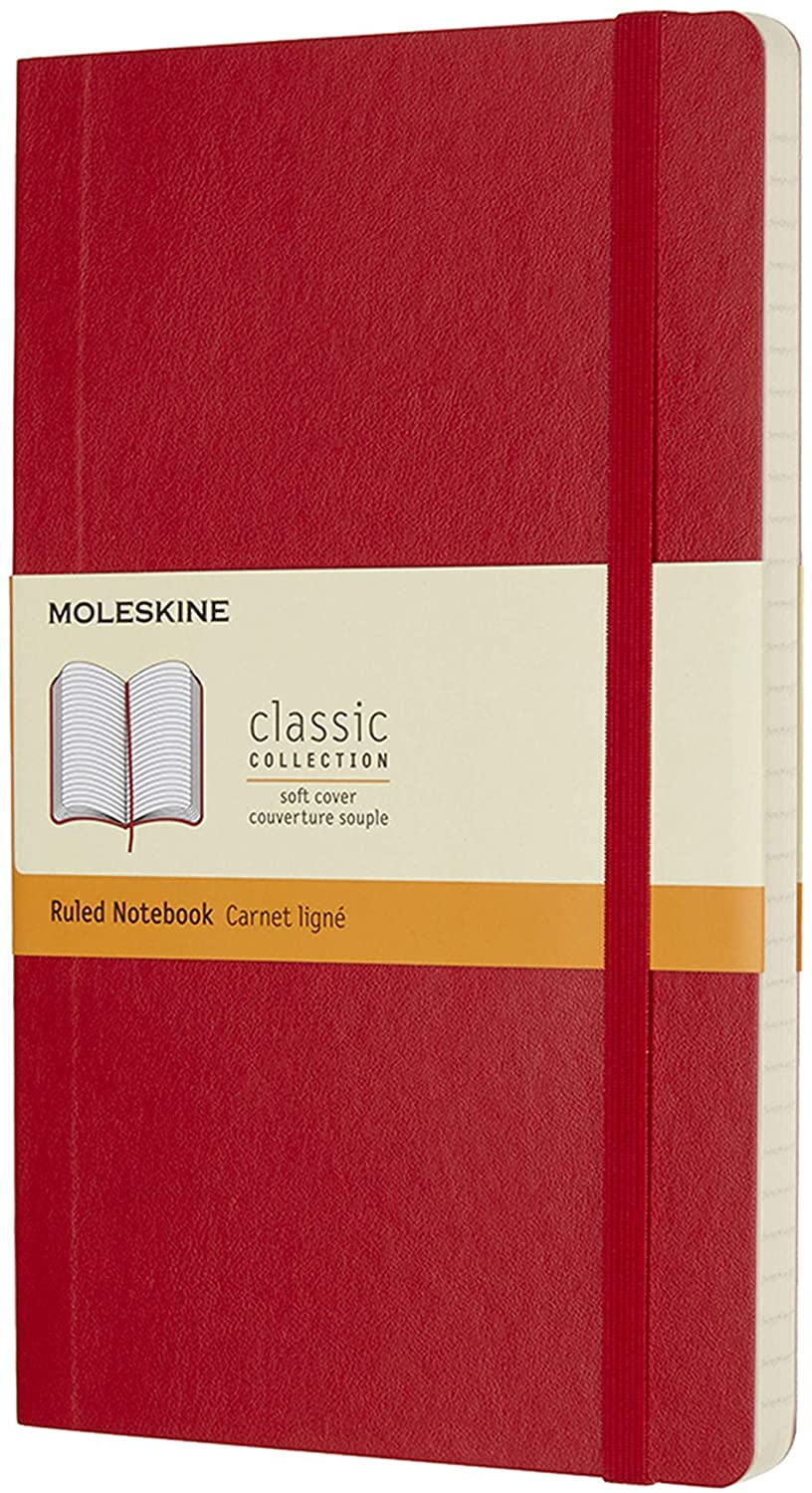 Moleskine Classic Notebook, Soft Cover, Large