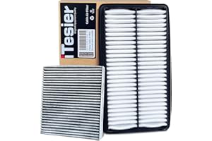ITESIER Engine Cabin Air Filter kit for Pilot (2016-2022), Ridgeline (2017-2025), Passport (2019-2025), MDX 3.0L/3.5L (2016-2020), Replaces 17220-5J6-A10, 80292-SDA-A01