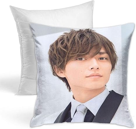 Amazon 永瀬廉 1 抱き枕 おしゃれ 背当てクッション 部屋雑貨 インテリア 車用 り ソファー 家庭装飾 吸湿速乾 通気性 洗濯可 印花 抱き枕 装飾枕両面タイプ 枕芯を含む45x45cm 抱き枕 オンライン通販