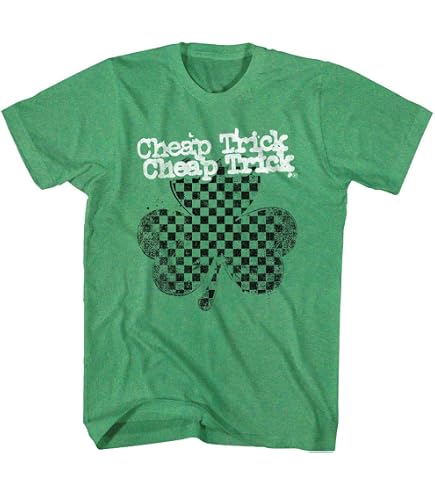 Amazon.com: American Classics Cheap Trick x 3 Repeat Logo Rock T