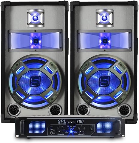 skytec 10 inch speakers